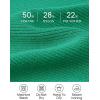imageZESICA Womens Fall Mock Neck Cropped Sweater Long Sleeve Soft Ribbed Knit Pullover Jumper TopsGreen