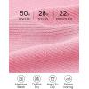 imageZESICA Womens Fall Mock Neck Cropped Sweater Long Sleeve Soft Ribbed Knit Pullover Jumper TopsHotpink