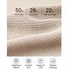 imageZESICA Womens Fall Mock Neck Cropped Sweater Long Sleeve Soft Ribbed Knit Pullover Jumper TopsSand