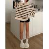 imageZESICA Womens Winter Sweaters Oversized Turtleneck Long Sleeve Chunky Knitted Pullover Sweater Jumper TopsToffee