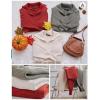 imageZESICA Womens Fall Lapel Collar V Neck Long Sleeve Ribbed Knit Comfy Loose Casual Pullover Sweater Jumper TopCoffee