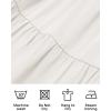 imageZESICA Womens 2025 Summer Spaghetti Strap Sleeveless Square Neck Ruffle A Line Swing Mini DressIvory