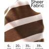 imageZESICA Womens Long Sleeve Lightweight Striped Tops Fall Crewneck Ribbed Knit ShirtsBrown
