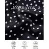 imageZESICA Womens 2025 Summer Bohemian Floral Printed Elastic Waist A Line Maxi Skirt with PocketsBlack