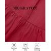 imageZESICA Womens 2025 Summer Crossover Halter Neck Sleeveless Plaid Cut Out Backless Flowy A Line Maxi DressRed