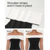 imageZESICA Womens 2025 Summer Off The Shoulder Knit Maxi Dresses Sleeveless Color Block Formal Party Bodycon DressBlack