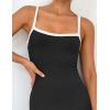 imageZESICA Womens 2025 Summer Spaghetti Straps Maxi Dress Sleeveless Square Neck Lightweight Long Beach DressesBlack