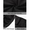 imageZESICA Womens Summer Strapless Mini Dress 2025 Sexy Off Shoulder High Waist A Line Swing Party Short DressesBlack