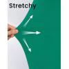imageZESICA Womens 2025 Summer Mini Bodycon Dress Trendy Fashion Crew Neck Sleeveless Slim Fit Short DressesGreen
