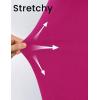 imageZESICA Womens 2025 Summer Mini Bodycon Dress Trendy Fashion Crew Neck Sleeveless Slim Fit Short DressesRose