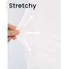 imageZESICA Womens 2025 Summer Mini Bodycon Dress Trendy Fashion Crew Neck Sleeveless Slim Fit Short DressesWhite