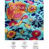 imageZESICA Womens 2025 Bohemian Floral Printed Wrap V Neck Short Sleeve Split Beach Party Maxi DressGreen