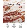 imageZESICA Womens 2025 Bohemian Floral Printed Wrap V Neck Short Sleeve Split Beach Party Maxi DressIvory