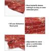 imageZESICA Womens 2025 Bohemian Floral Printed Wrap V Neck Short Sleeve Split Beach Party Maxi DressLychee Red