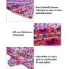imageZESICA Womens 2025 Bohemian Floral Printed Wrap V Neck Short Sleeve Split Beach Party Maxi DressPurple