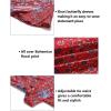 imageZESICA Womens 2025 Bohemian Floral Printed Wrap V Neck Short Sleeve Split Beach Party Maxi DressRed