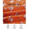 imageZESICA Womens 2025 Bohemian Floral Printed Wrap V Neck Short Sleeve Split Beach Party Maxi DressTangerine