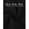 imageZESICA Womens Fleece Sherpa Lined Sweater Winter Thermal Shirts Long Sleeve Mock Neck Slim Fitted Pullover TopsBlack