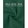 imageZESICA Womens Fleece Sherpa Lined Sweater Winter Thermal Shirts Long Sleeve Mock Neck Slim Fitted Pullover TopsDarkgreen