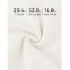 imageZESICA Womens Fleece Sherpa Lined Sweater Winter Thermal Shirts Long Sleeve Mock Neck Slim Fitted Pullover TopsWhite