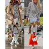 imageZESICA Womens Spring Striped Sweaters Long Sleeve Crew Neck Shirts Color Block Lightweight Pullover TopsCarbon Black