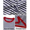 imageZESICA Womens Spring Striped Sweaters Long Sleeve Crew Neck Shirts Color Block Lightweight Pullover TopsNavy