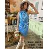 imageZESICA Womens 2025 Fashion Satin Sleeveless Halter Neck Tie Waist Wrap Bodycon Cocktail Party Mini DressBlue