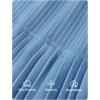 imageZESICA Womens 2025 Summer Sleeveless Midi Dresses Crewneck Knit Pleated A Line Swing Casual Basic Tank Long DressDusty Blue