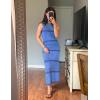 imageZESICA Womens Crochet Hollow Out Dress 2025 Summer Sleeveless Striped Coverup Sundress Beach Long Maxi DressesDusty Blue