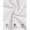 imageZESICA Womens Short Sleeve Square Neck T Shirts 2025 Summer Slim Fit Casual Basic Business Work Tee TopsWhite
