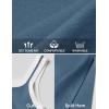 imageZESICA Womens 2025 Summer Bodycon Midi Dress Casual Sleeveless Square Neck Side Slit Knit Vacation Long DressesDark Blue
