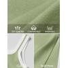 imageZESICA Womens 2025 Summer Bodycon Midi Dress Casual Sleeveless Square Neck Side Slit Knit Vacation Long DressesGreen