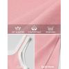 imageZESICA Womens 2025 Summer Bodycon Midi Dress Casual Sleeveless Square Neck Side Slit Knit Vacation Long DressesPink