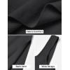 imageZESICA Womens 2025 Summer Casual Square Neck Bodycon Midi Dresses Spring Sleeveless Side Slit Knit Beach Vacation Long DressBlack