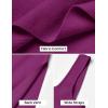 imageZESICA Womens 2025 Summer Casual Square Neck Bodycon Midi Dresses Spring Sleeveless Side Slit Knit Beach Vacation Long DressFuchsia