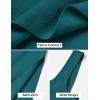 imageZESICA Womens 2025 Summer Casual Square Neck Bodycon Midi Dresses Spring Sleeveless Side Slit Knit Beach Vacation Long DressGreen