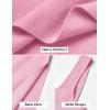 imageZESICA Womens 2025 Summer Casual Square Neck Bodycon Midi Dresses Spring Sleeveless Side Slit Knit Beach Vacation Long DressPink
