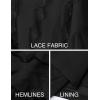 imageZESICA Womens 2025 Summer Strapless Bodycon Tube Dress Sexy Off Shoulder Mesh Irregular Ruffle Backless Party Midi DressesBlack