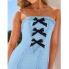 imageZESICA Womens Summer Elegant Off Shoulder Maxi Dress 2025 Sleeveless Mermaid Bodycon Wedding Party Long DressesLight Blue