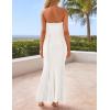 imageZESICA Womens Summer Elegant Off Shoulder Maxi Dress 2025 Sleeveless Mermaid Bodycon Wedding Party Long DressesWhite