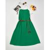 imageZESICA Womens 2025 Summer Boho Sleeveless Maxi Dress Spaghetti Straps Casual Flowy A Line Beach Party Long DressesGreen