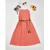 imageZESICA Womens 2025 Summer Boho Sleeveless Maxi Dress Spaghetti Straps Casual Flowy A Line Beach Party Long DressesPeach