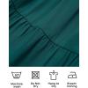 imageZESICA Womens Boho 2025 Summer Square Neck Puff Sleeve Off Shoulder Smocked Tiered Casual A Line Short Mini DressTeal