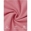imageZESICA Womens 2025 Summer Casual Mini Dress Flutter Short Sleeve Square Neck Smocked Tiered Ruffle Flowy DressesPink