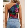 imageZESICA Womens Going Out Tank Top Summer Floral Off Shoulder Slim Fit Y2K Crop Tops Beach Vacation OutfitsPurplered