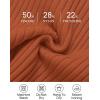 imageZESICA Womens Short Sleeve Square Neck Color Block T Shirt 2025 Summer Slim Fit Ribbed Knit Basic Tee TopsRust