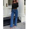 imageZESICA Long Sleeve Shirts for Women Off Shoulder Ribbed Knit Slim Fit Going Out Tops Outfits 2025 Trendy Fashion ClothesBlack