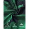 imageZESICA Womens Floral Print Blouse 2025 Long Sleeve Button Down Casual Fall Boho Oversized Tops ShirtsDark Green