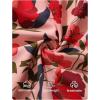 imageZESICA Womens Floral Print Blouse 2025 Long Sleeve Button Down Casual Fall Boho Oversized Tops ShirtsVintage Pink