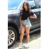imageZESICA Womens Short Sleeve Sweater Tops 2025 Summer Crewneck T Shirt Ribbed Knit Slim Fit Basic Solid Color TeeBlack